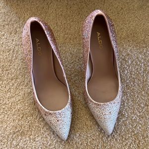 ALDO Crystal pointed heels